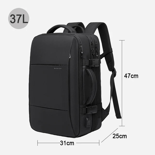 Expandable Men's Waterproof Backpack