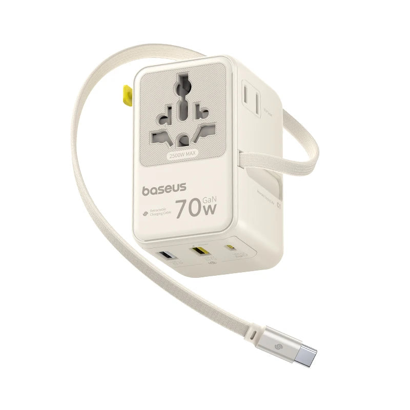 Baseus Universal Travel Adapter (70W GaN)