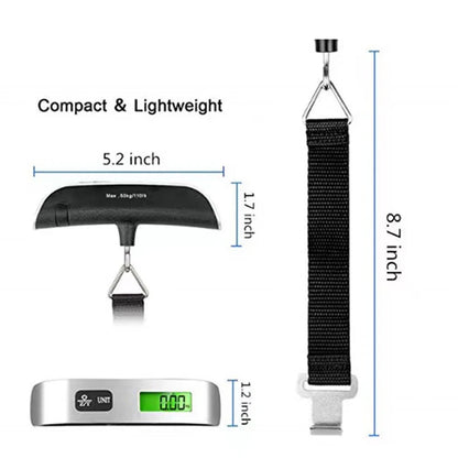 Digital LCD Luggage Weighing Tool