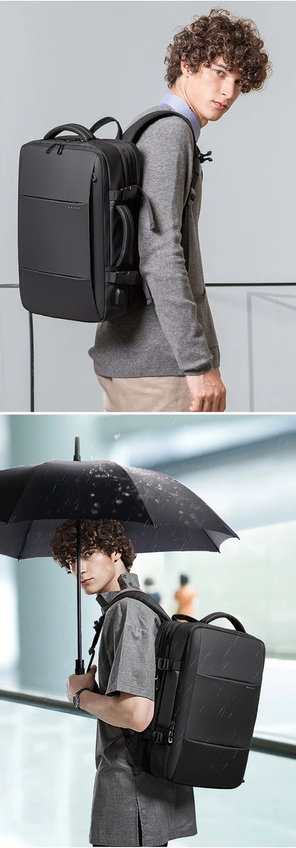 Expandable Men's Waterproof Backpack