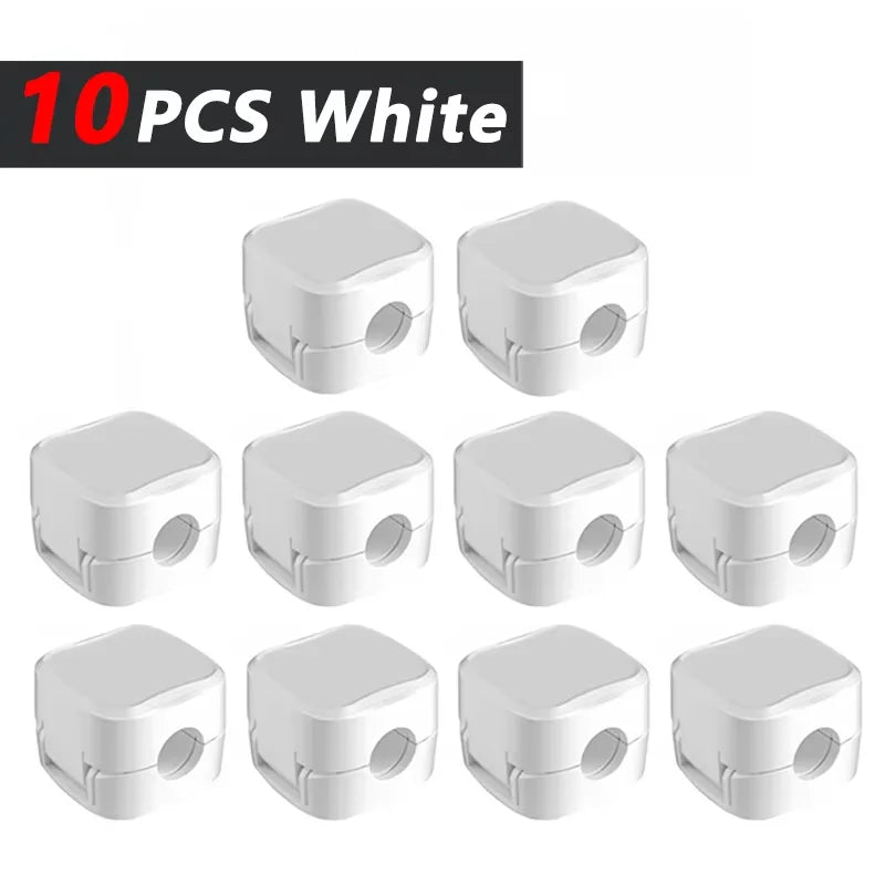 Magnetic Cable Organiser Clips (12-Pack)