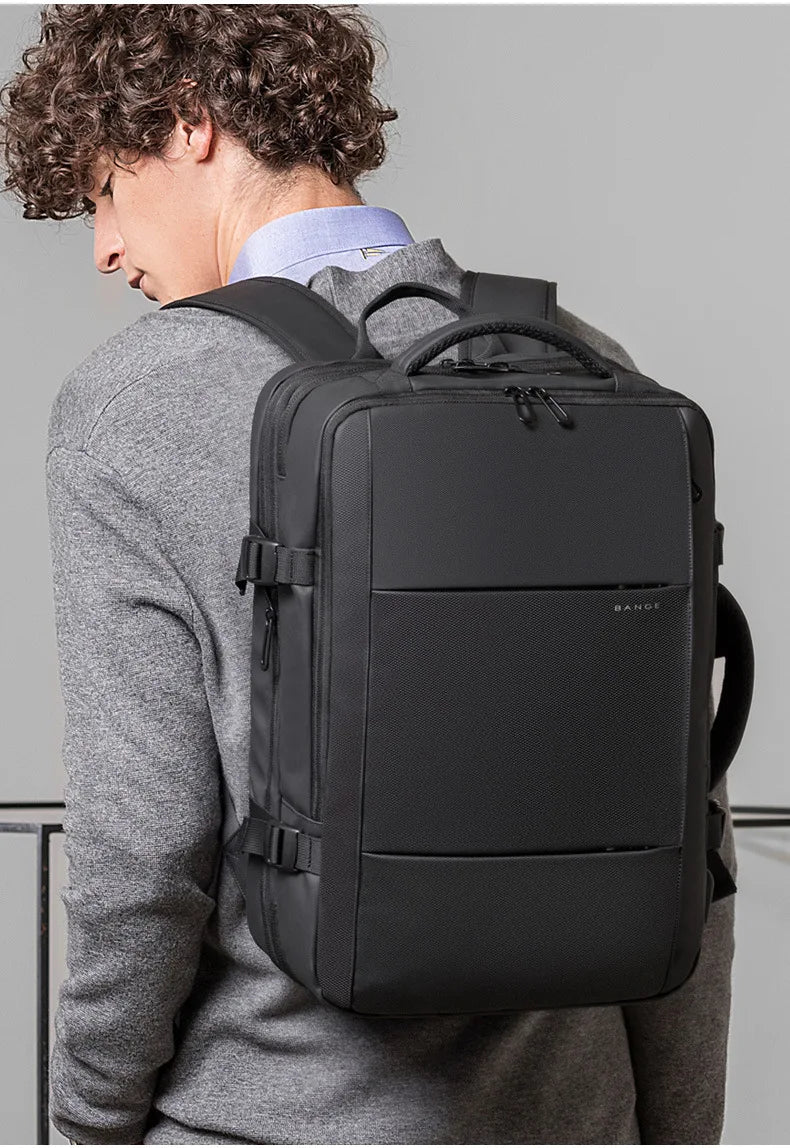 Expandable Men's Waterproof Backpack