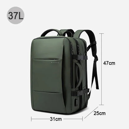 Expandable Men's Waterproof Backpack