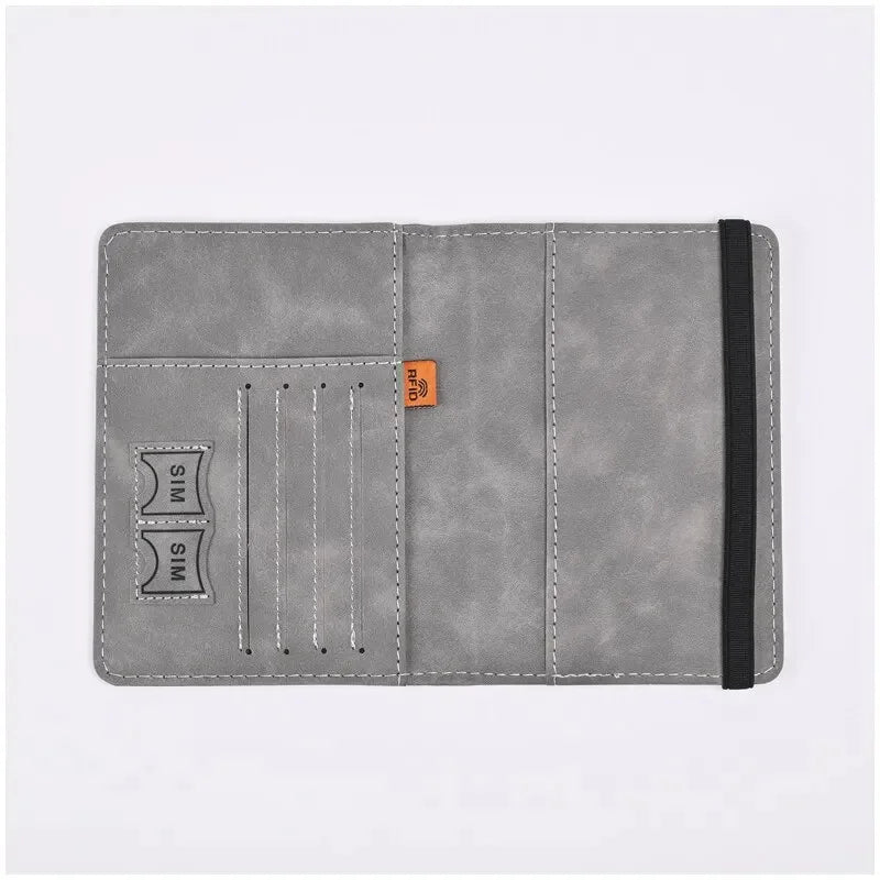 RFID-Blocking Passport Holder & Travel Wallet