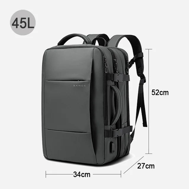 Expandable Men's Waterproof Backpack