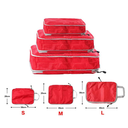 Compression Packing Cubes - Travel Organiser Set