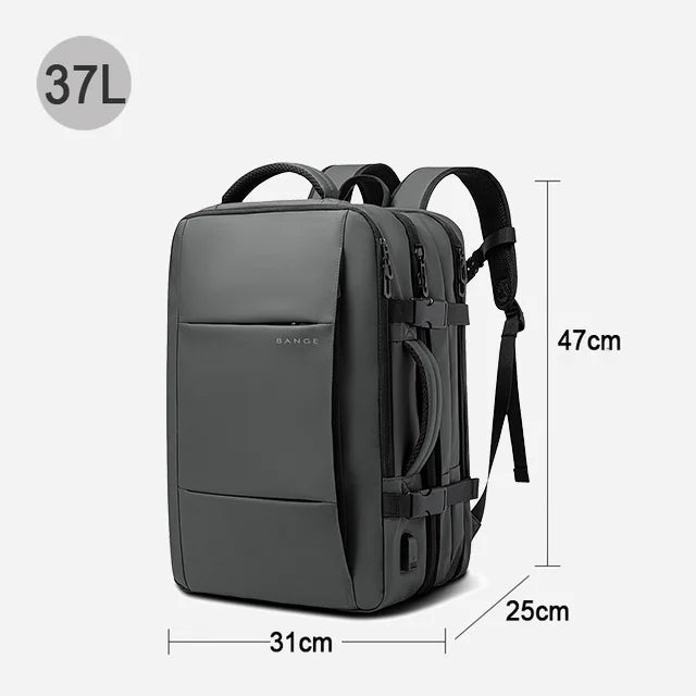 Expandable Men's Waterproof Backpack