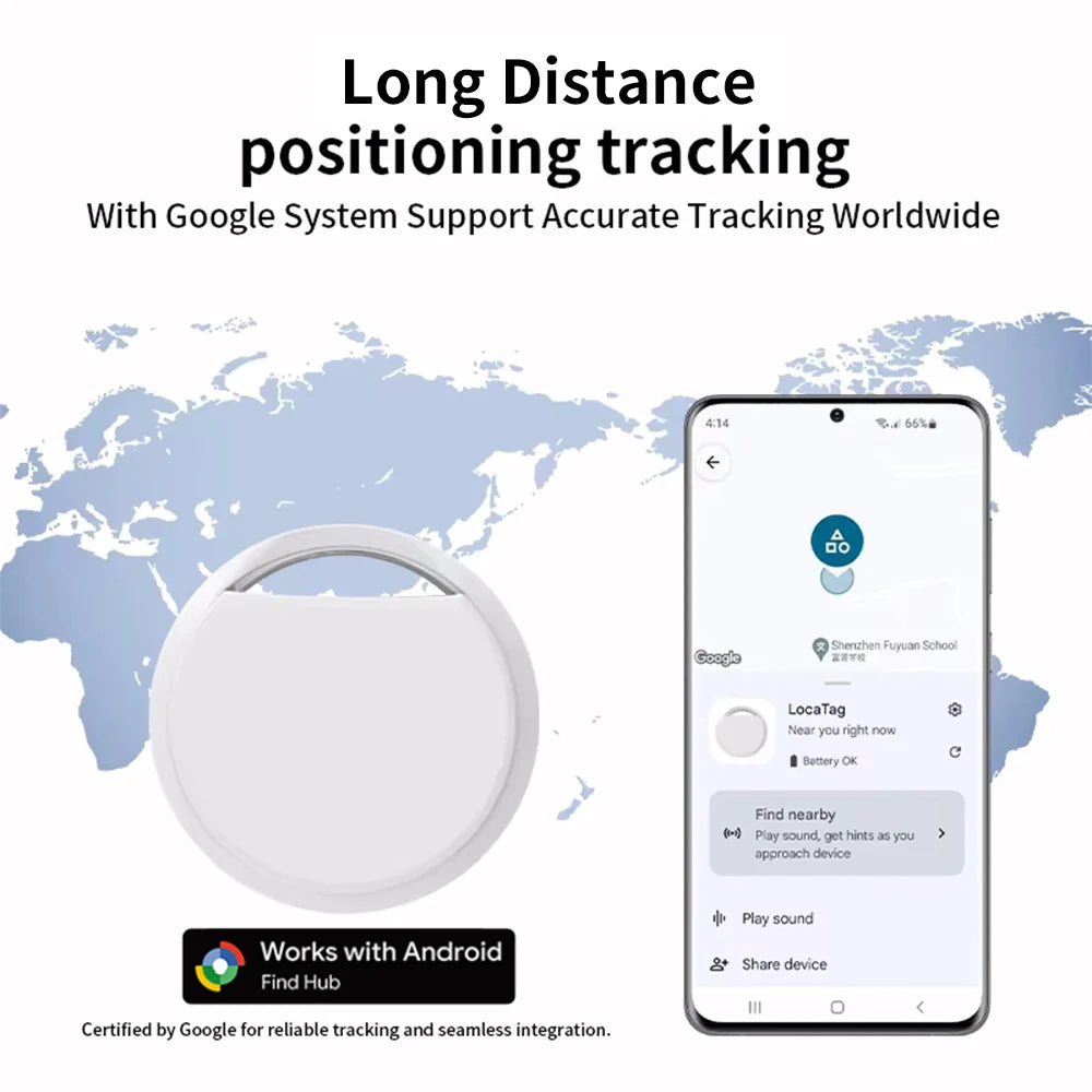 Bluetooth Item Tracker for Android (Works with Google Find My)