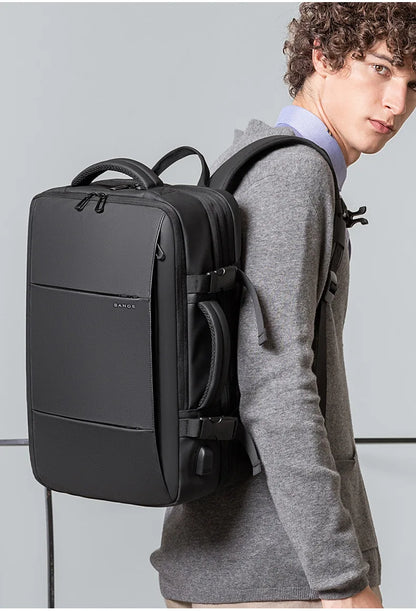 Expandable Men's Waterproof Backpack