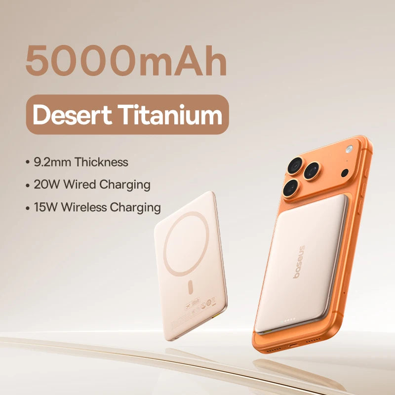 Baseus MagSafe Magnetic Power Bank (5,000mAh)