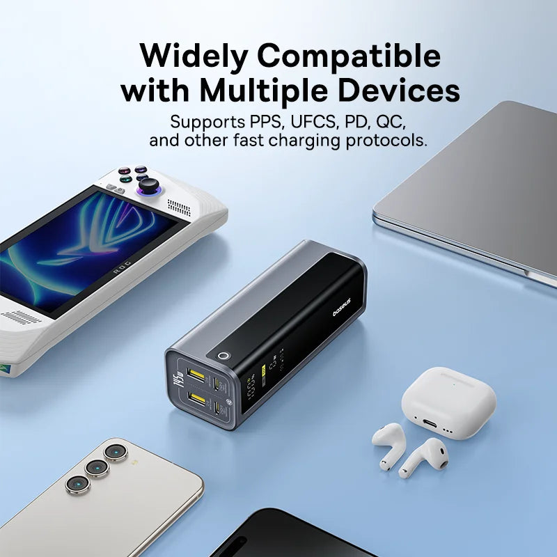 Baseus 145W Fast-Charging Power Bank (20,800mAh)