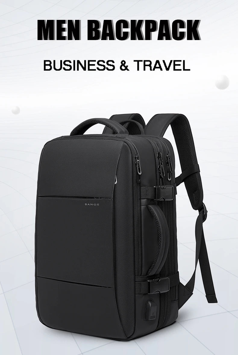 Expandable Men's Waterproof Backpack