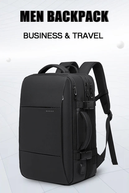 Expandable Men's Waterproof Backpack