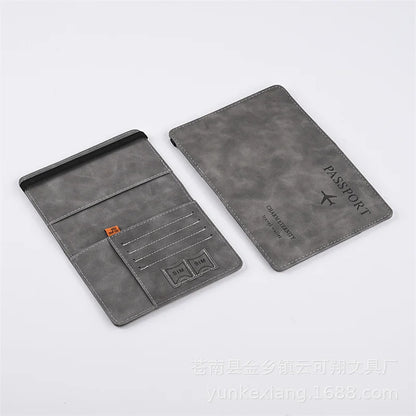 RFID-Blocking Passport Holder & Travel Wallet