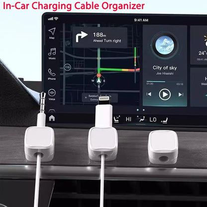 Magnetic Cable Organiser Clips (12-Pack)