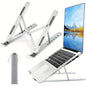 Foldable Aluminium Laptop Stand - Adjustable & Portable