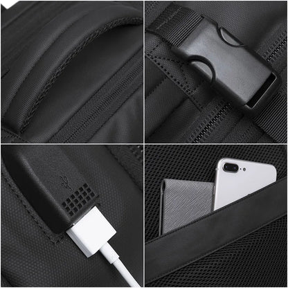 Expandable Men's Waterproof Backpack
