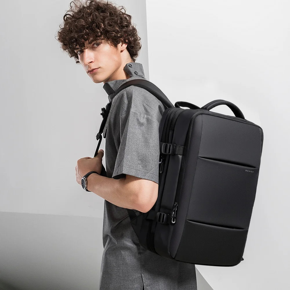 Expandable Men's Waterproof Backpack