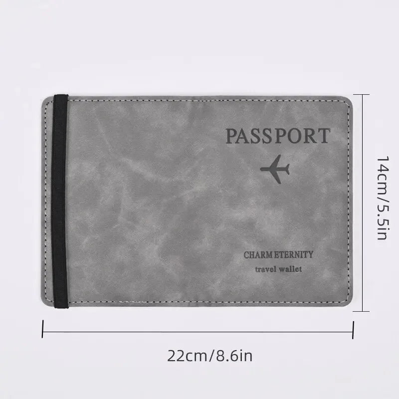 RFID-Blocking Passport Holder & Travel Wallet