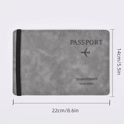 RFID-Blocking Passport Holder & Travel Wallet