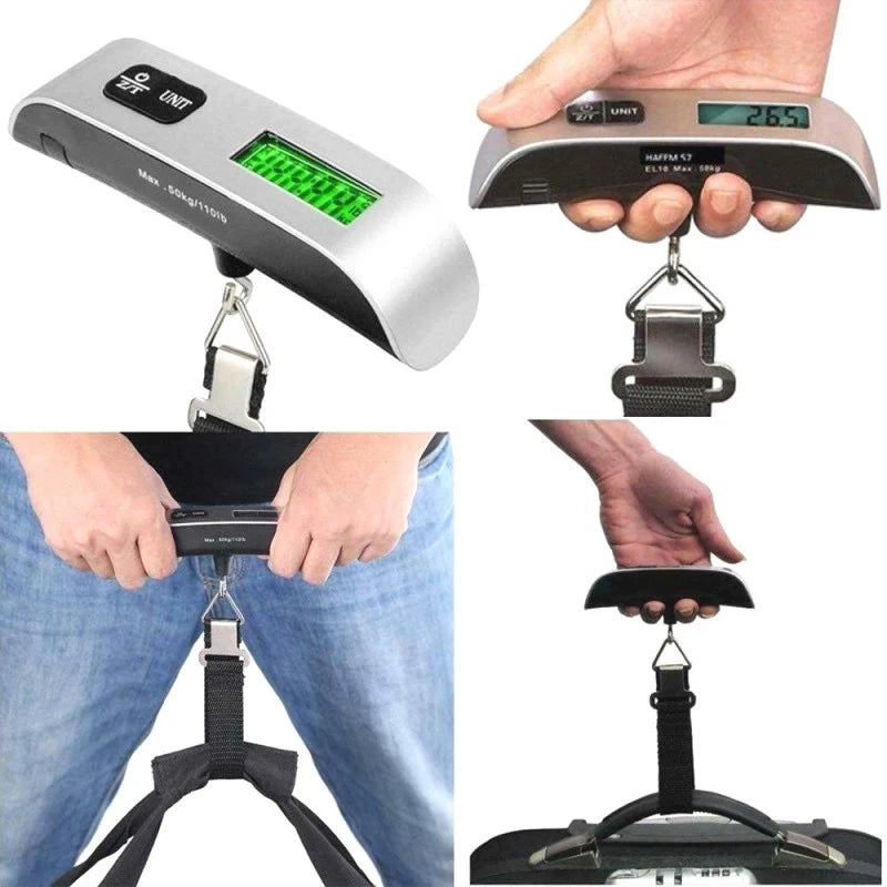 Digital LCD Luggage Weighing Tool