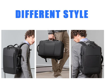 Expandable Men's Waterproof Backpack
