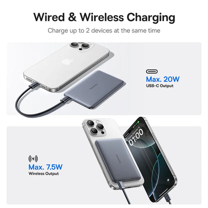 Baseus MagSafe Magnetic Power Bank (5,000mAh)