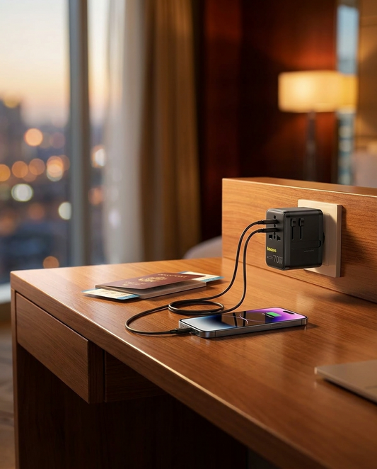 Baseus Universal Travel Adapter (70W GaN)