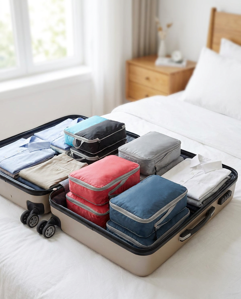Compression Packing Cubes - Travel Organiser Set